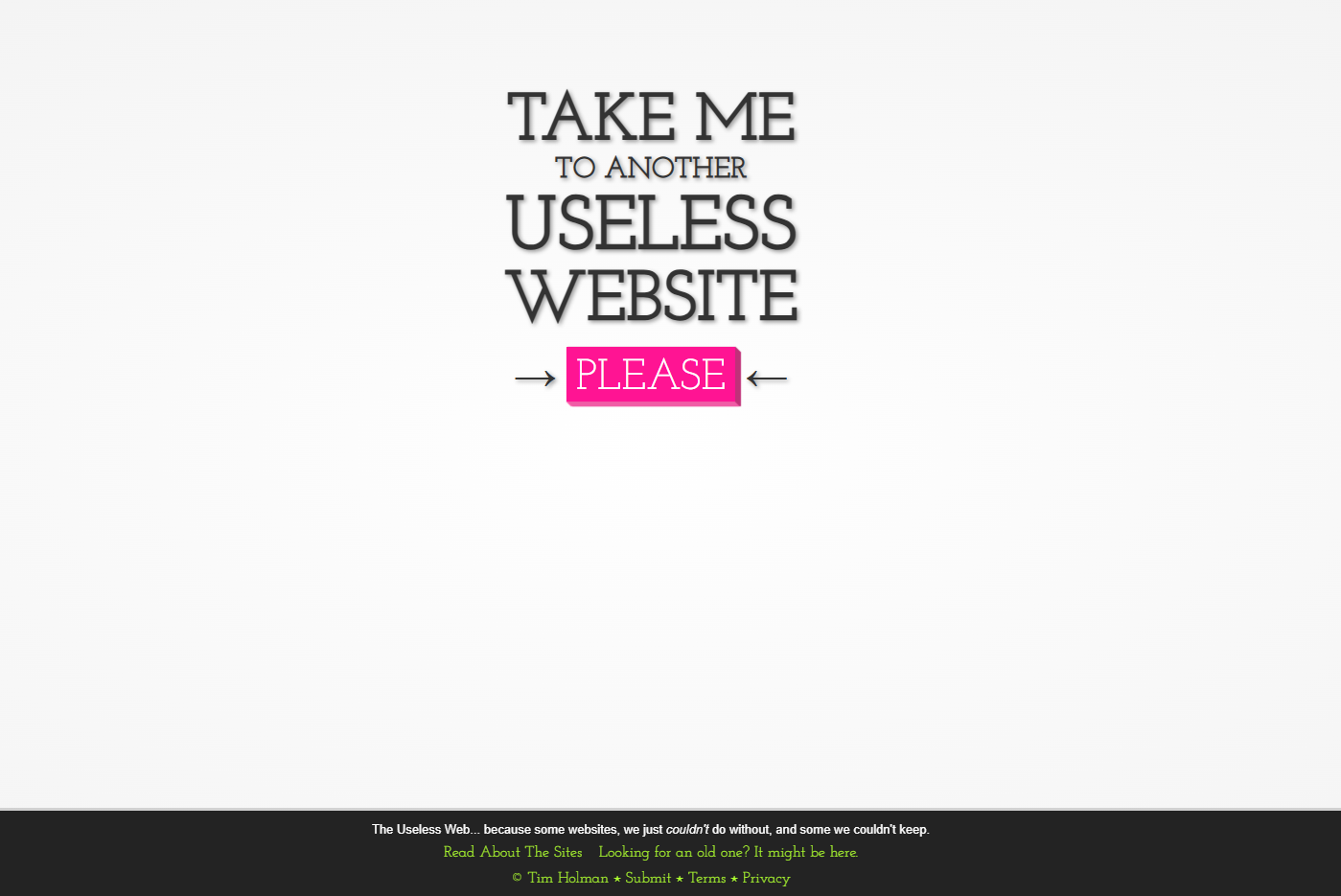 İnternetin En Garip Köşesi: The Useless Web ile Zaman Kaybetmeye Hazır Mısınız?