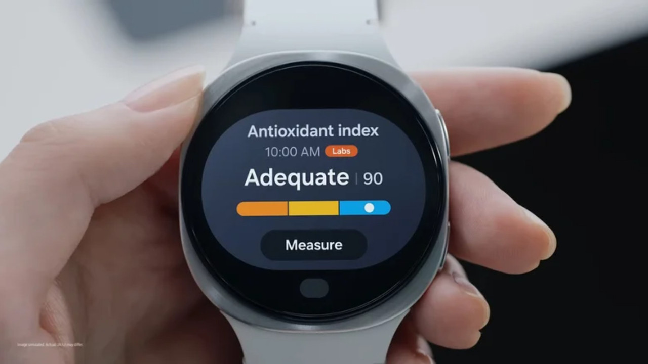 Galaxy Watch 5 ile Beslenme Analizi: Antioksidan İndeksi Nasıl Çalışıyor?