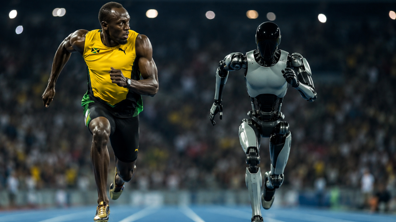 Usain Bolt'tan Daha Hızlı: Çinli Robot Superman Fizik Kurallarını Zorluyor