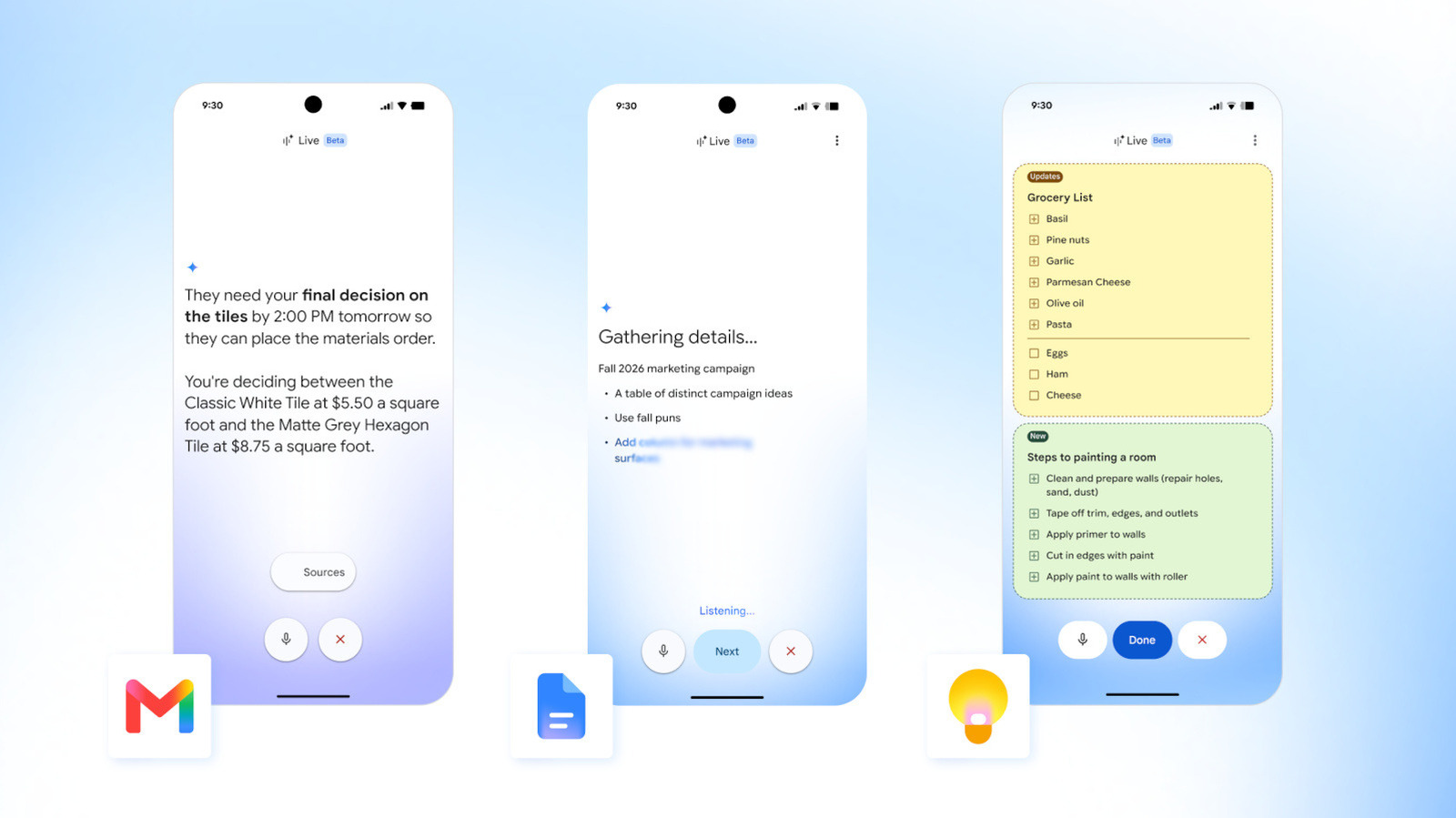 Google Workspace Artık Gemini Destekli Sesli Asistanlarla Dönüşüyor