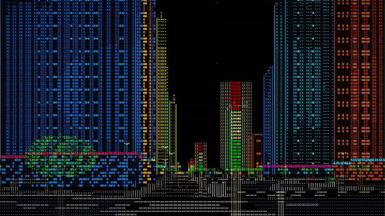 Ekran Kartlarını Unutun: Sadece ASCII Kodlarıyla 3D Şehir İnşa Edildi