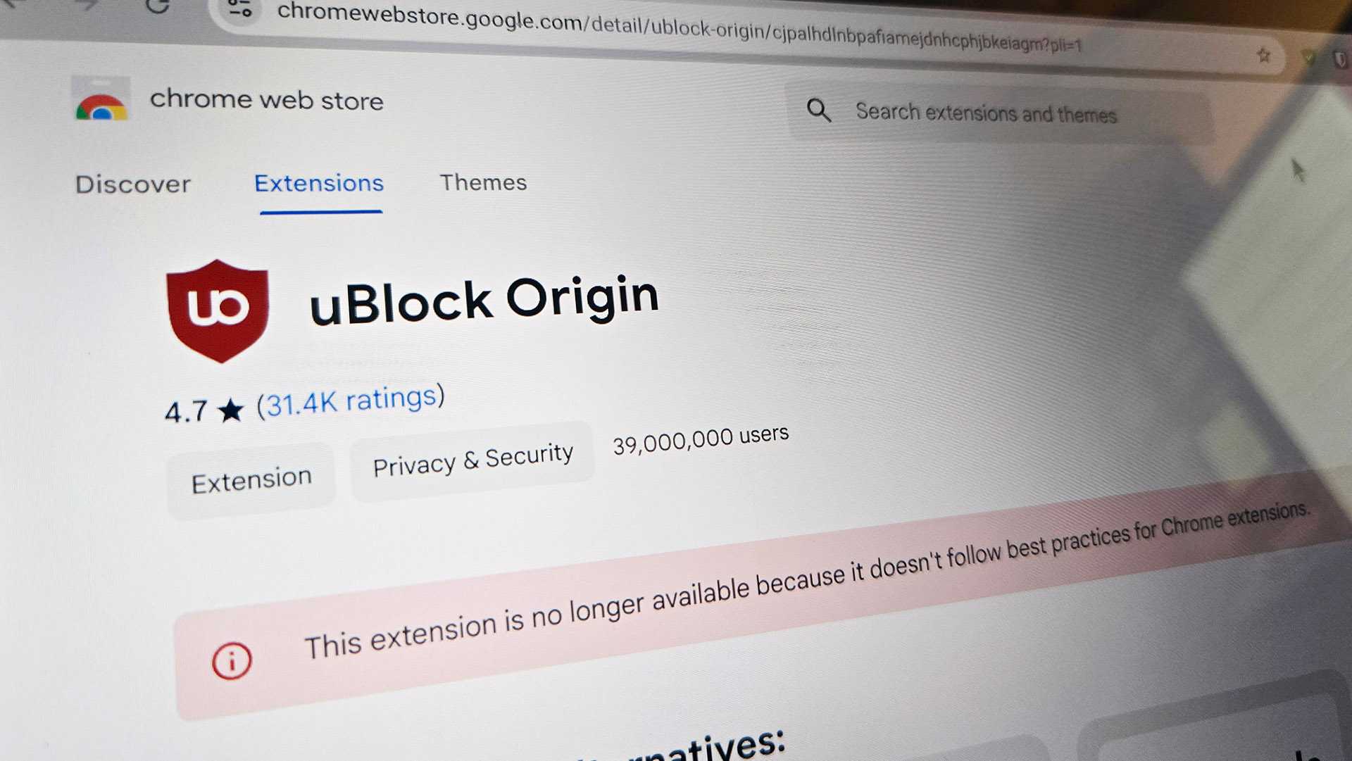 Microsoft Edge'de Yolun Sonu: Popüler Reklam Engelleyiciler Veda Ediyor